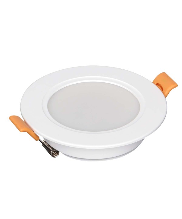 Faretto Led Da Incasso Rotondo 5W 500LM Caldo 3000K Diametro 95mm Foro 75-90mm