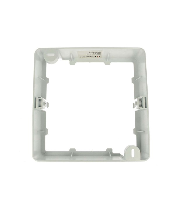 Struttura Carcassa Da Plafone Quadrato 120X120X38mm Per Faretto Led Da Incasso 9W