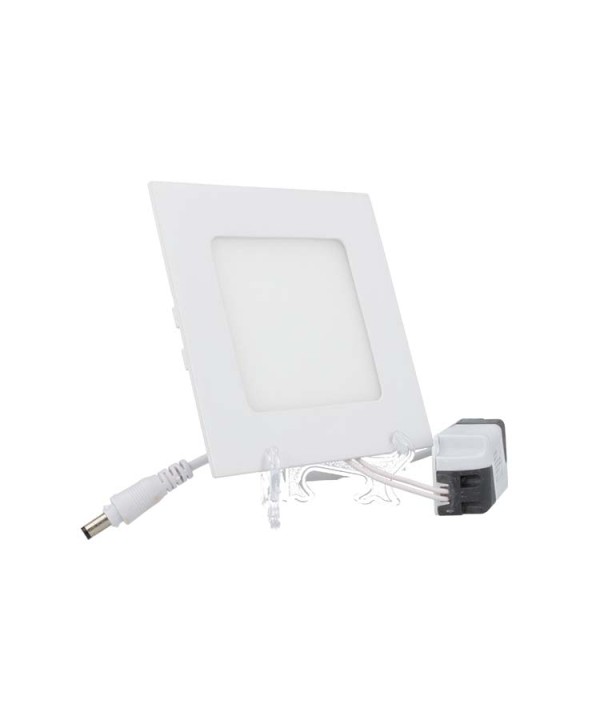 Faretto Pannello Led Da Incasso Quadrato 6W Bianco Neutro 120x120mm SKU-4864