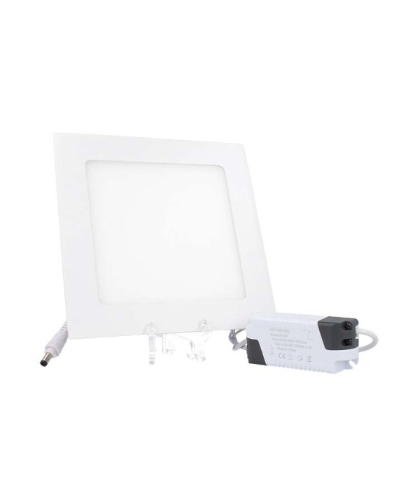 Faretto Pannello Led Da Incasso Quadrato 12W Bianco Neutro 170mmx170mm SKU-4867