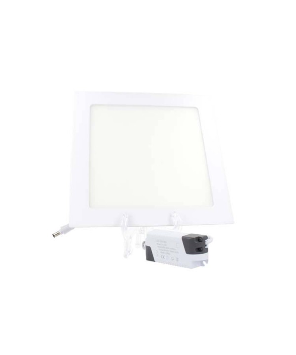 Faretto Pannello Led Da Incasso Quadrato 18W 6400K 225mmx225mm SKU-4871