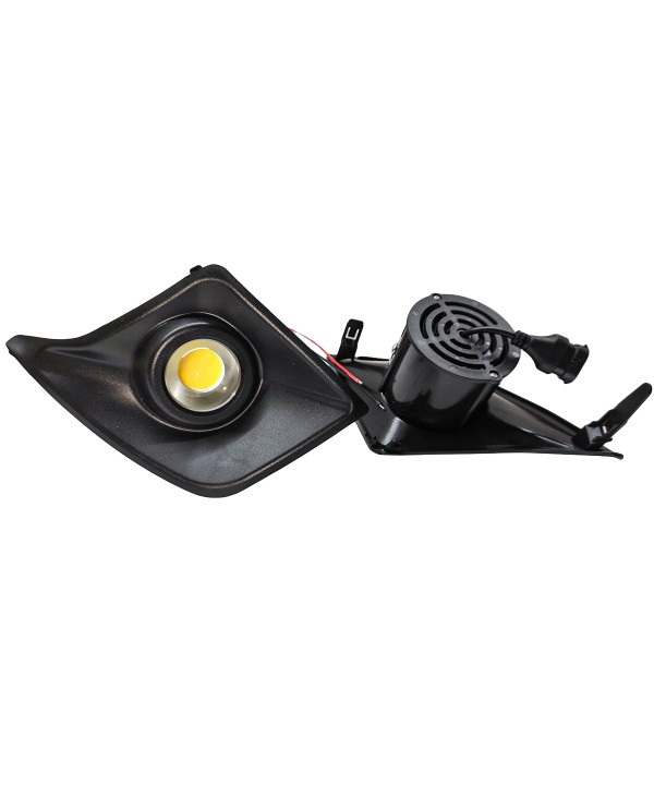 Coppia Faro Led Fendinebbia Anteriore 10W Per Lexus IS200 IS250 IS300 IS350 Luce Golden Arancione