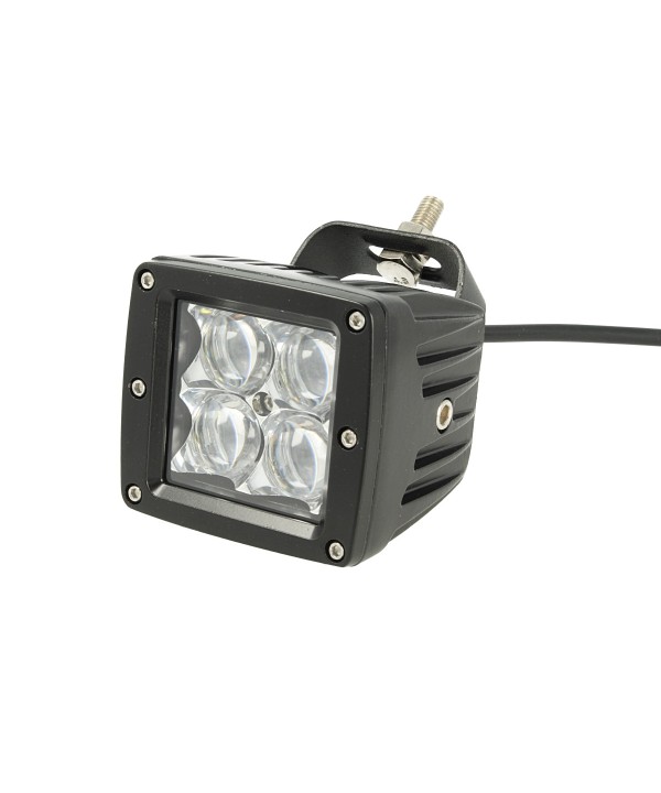 Faro Led Fanale Spot 20W Angolo Luce Stretta Beam 30 Gradi Lente 5D Connettore DT Inclusi Per Auto Camion Barca
