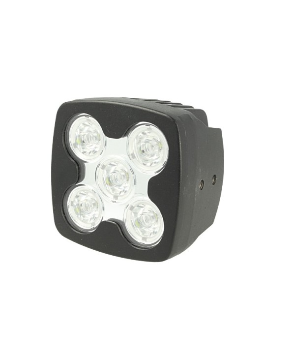Fanale Led Quadrato Supplementare Ausiliario 50W DC 9V-60V Faro Da Lavoro Di Profondita Per Jeep Camion Barca Super Potente