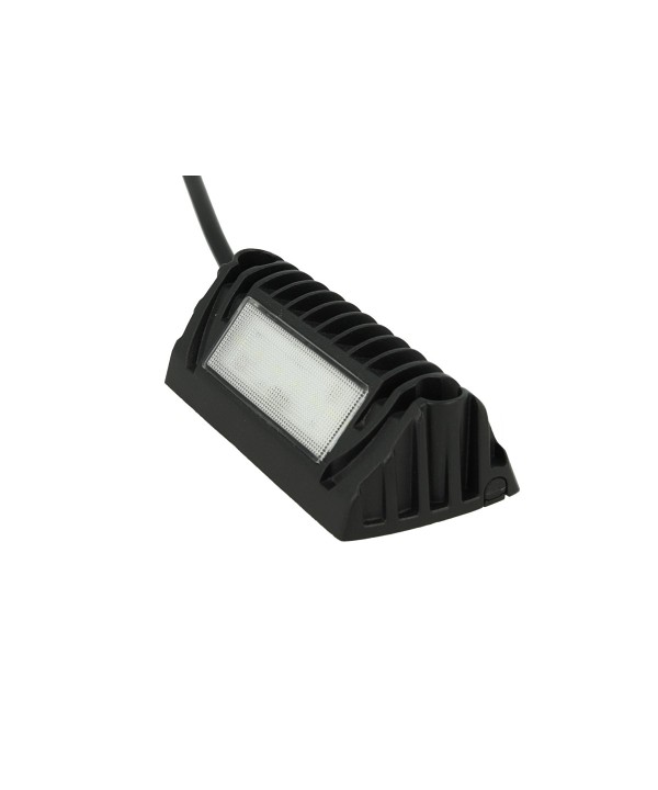 Fanale Led Cree Rettangolare 12V 24V 12W IP68 Bianco Freddo Luce Ingombro Scena Camion Camper Applique Parete Muro Impermeabile