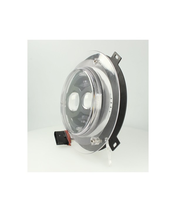 Faro Singolo Full Led Mercedes Benz AMG W463 G500 G350 G55 G63 2007-2015 75W Con Angel Eyes Anabbagliante Abbagliante