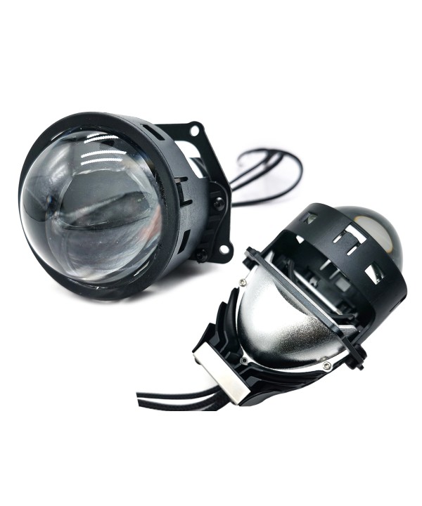 Kit Lenticolare Full Led Proiettore Bi-Led 3 Pollici 45W Universale Retrofit Compatibile Hella 5