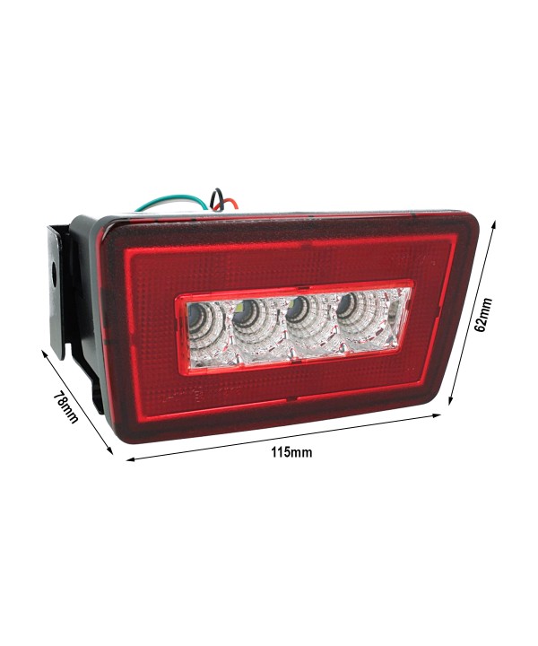 Faro Led Posteriore Luci Posizione Stop Retromarcia 3 In 1 Subaru WRX STI 2011-2018 XV 2013-2018 Impreza GP 2011-2018