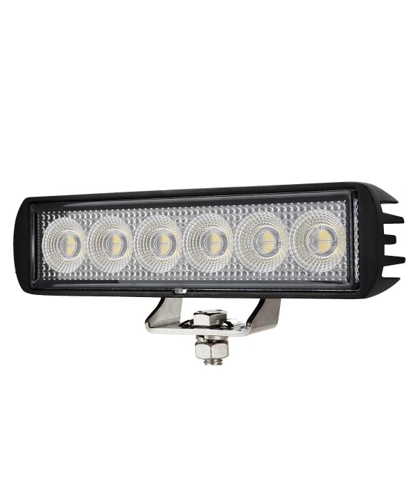 Fanale Luci Diurne A Led DRL Work Light Faro Da Lavoro 12V 24V 24W (6X4W) IP67 2400lm Bianco 6000K