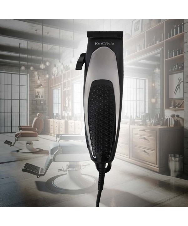 Tagliacapelli Professionale con Leva Pollice per Regolare 4 Lame di Diverse Misure e Kit Da Styling Incluso Alimentato con Cavo