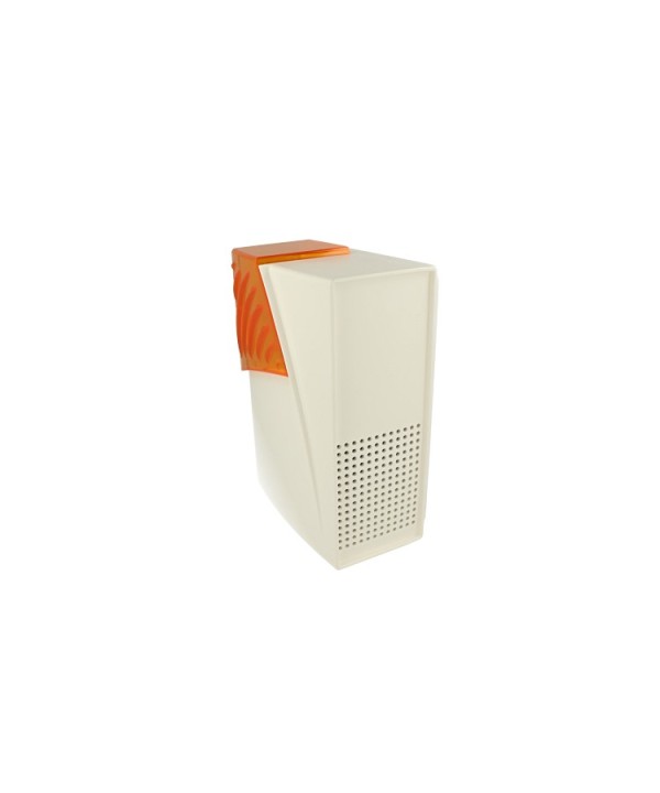 Sirena Da Esterno Wireless Autoalimentata Lampeggiante con Luce Stroboscopica Pulsanti Antistrappo Antimanomissione GT13.9.80 Per Antifurto GT Casa Alarm GT13.9