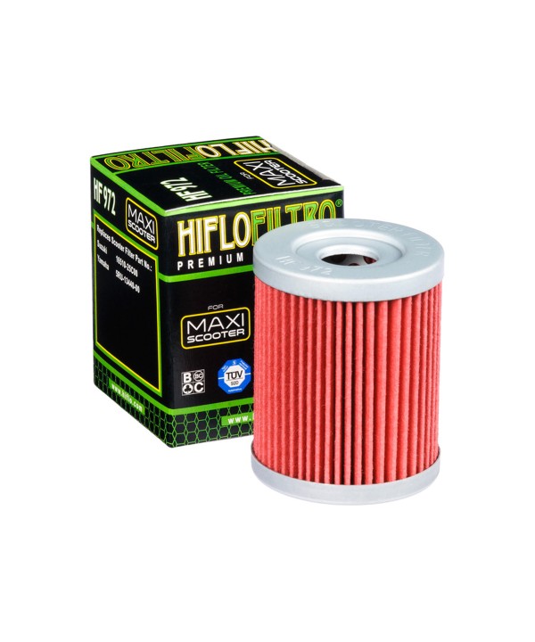 HIFLO HF972 Filtro Olio Moto Yamaha X-Max 400 Suzuki Burgman 250/400 I Serie