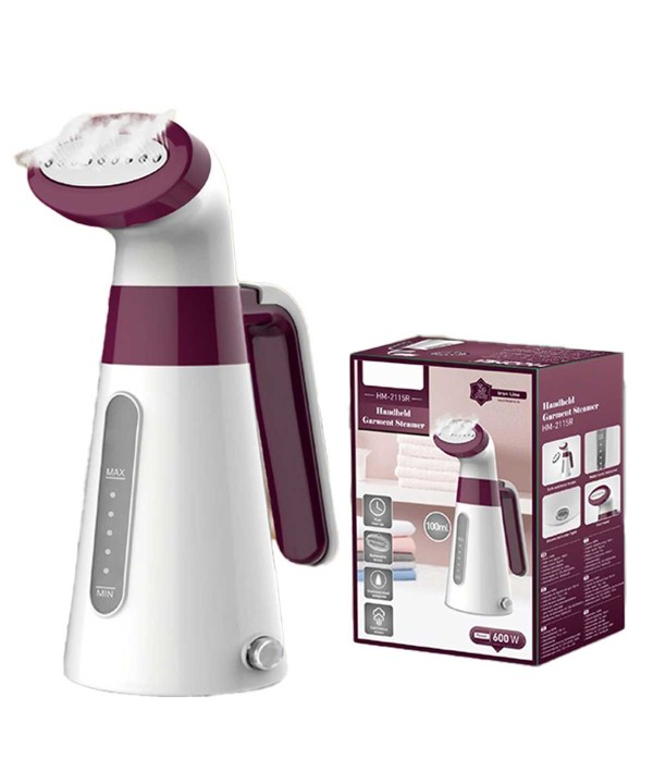 Stiratrice Verticale a Vapore Piastra in Acciaio Inox Riscaldamento Rapido 600W Serbatoio Acqua 100mL