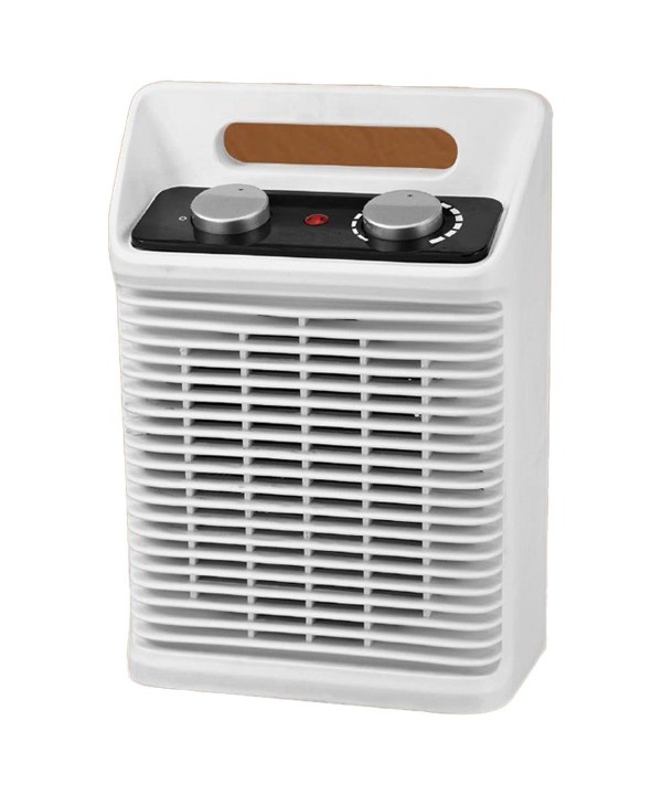 Termoventilatore Elettrico Silenzioso con 2 Modalita 1000W 2000W Livelli Regolabile con Autoprotezione Surriscaldamento Bianco 8560