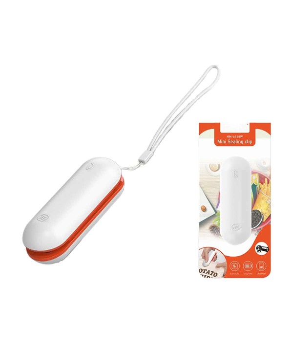 Mini Macchina per Sottovuoto Sigillante Automatico 12W Portatile per Sacchetti Rapido Max 10sec Portatile Funziona a Batteria