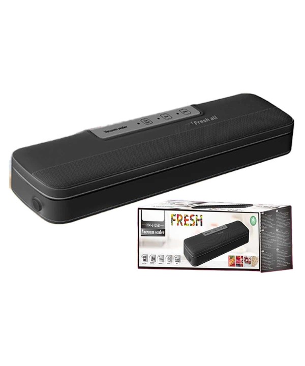 Macchina per Sottovuoto 65Kpa 90W Alimenti Sigillatrice Automatica Secco Umido con 10pcs Sacchetti 30cm Barra Sigillante