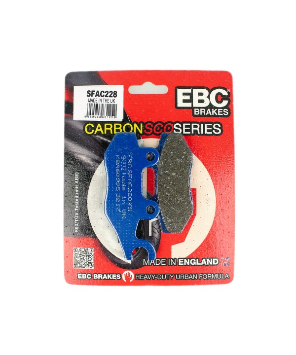 EBC Brakes Pastiglie Moto SFAC228 07076 163CT Kymco Agility Burgman SYM RS Keeway Outlook Peugeot Geopolis