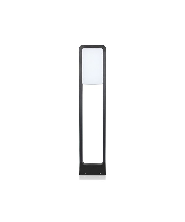 Paletto Led Lampioncino Da Gardino Esterno IP65 10W Neutro 4000K Corpo Nero Chip Samsung SKU-20114