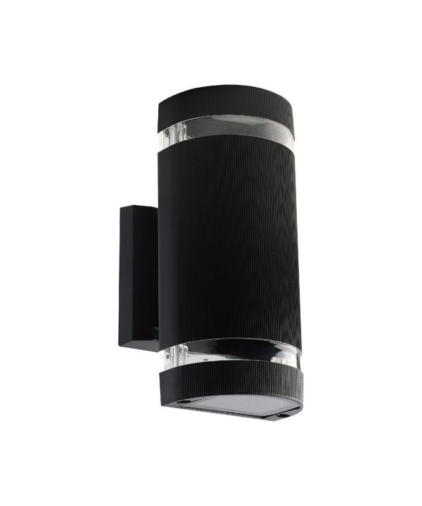V-TAC Lampada LED da Muro Con Portalampada 2xE27 Doppio Fascio Luminoso Rotonda IP44 SKU-93573