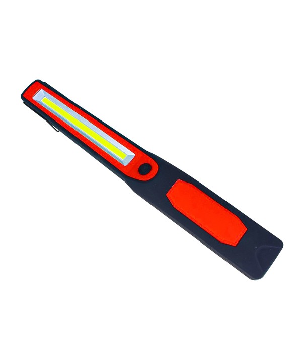 Lampada Torcia Led Officina Slim 13mm Cob 2W Portatile Alimentazione Con 4 Pile AA