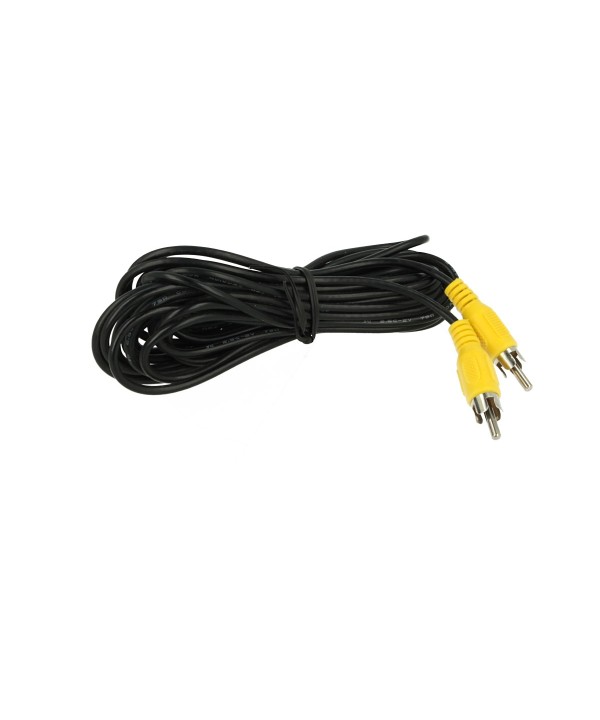 Prolunga Cavo RCA Audio o Video Maschio Maschio Filo da 5 Metri Per Telecamera Automobile