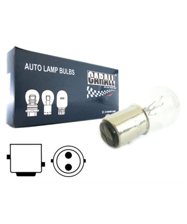 10 Pezzi Lampada Alogena S25 P21/5W BAY15D 12V 21/5W Doppio Filamento