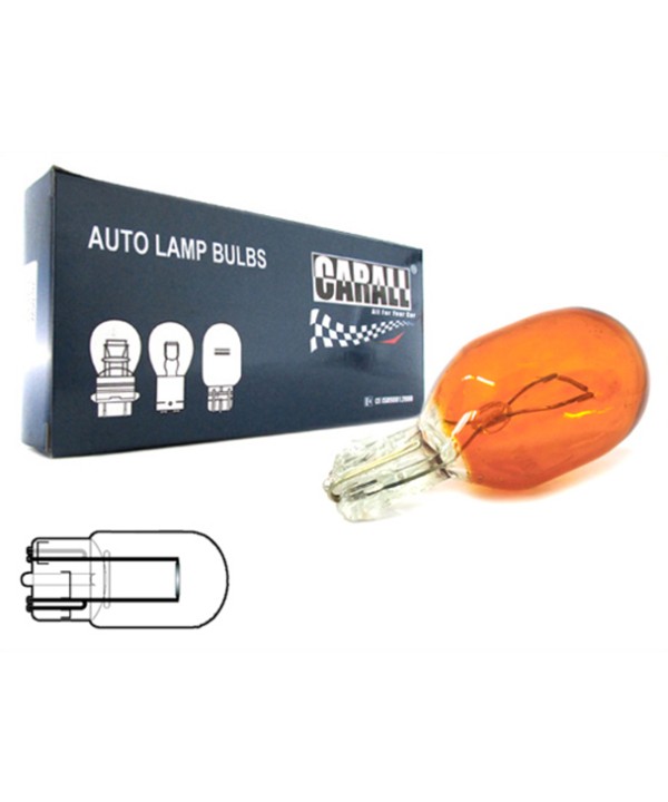 10 Pezzi Lampada Alogena T20 WY21W 12V 21W 7440 Arancione Amber
