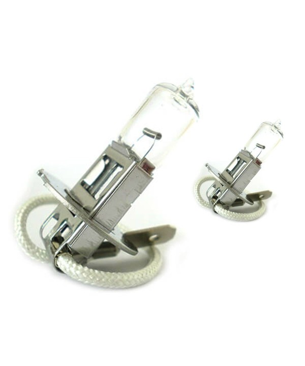 Blister 2 Pezzi Lampada Alogena Auto H3 12V 55W PK22s Ricambio Auto