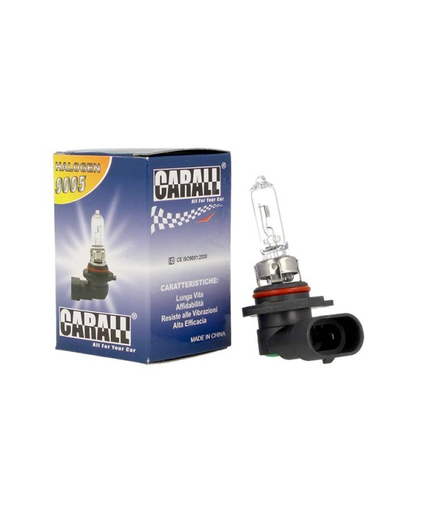 2 PZ Lampada Alogena Auto HB3 9005 12V 65W P20d Trasparente Marca CARALL