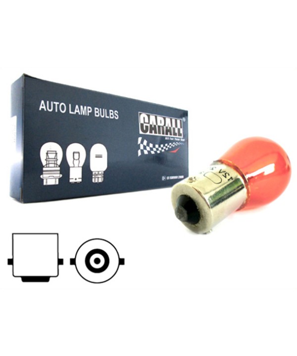10 Pezzi Lampada Alogena S25 BA15S PY21W 24V 21W Arancione Amber Piedi Diritti