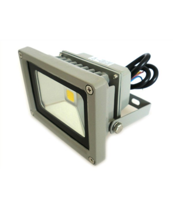 Faro Proiettore A Led Esterno IP65 220V 10W = 100W Bianco Puro 5600K
