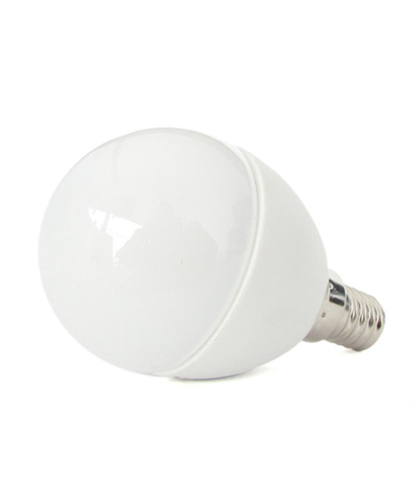 Lampada A Led E14 P45 6W Bianco Neutro Forma Sfera Bulbo Pallina 240 Gradi 220V SKU-169
