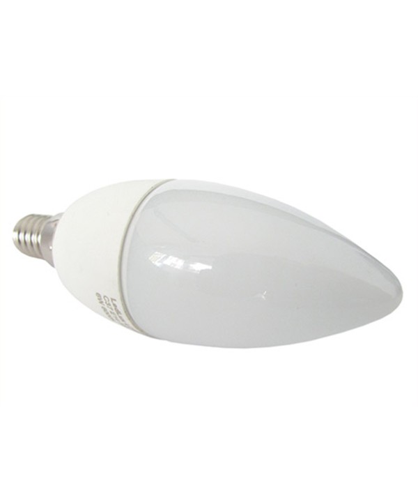 Lampada A Led E14 C37 6W Bianco Caldo Forma Goccia Oliva Candela 240 Gradi 220V SKU-171