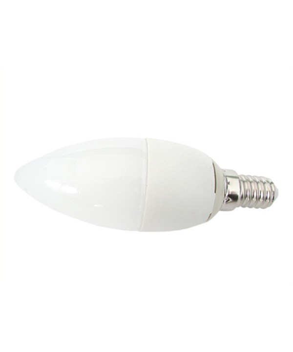 Lampada A Led E14 C37 6W Bianco Naturale Forma Goccia Oliva Candela 240 Gradi 220V SKU-172