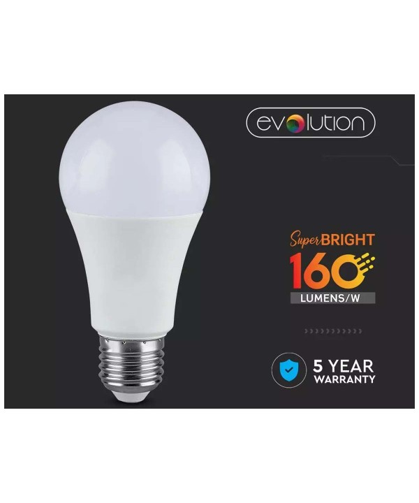 Lampada Led E27 A60 9,5W 1521lm Bianco Neutro 4000K 160LM/W Massimo Risparmio SKU-2810