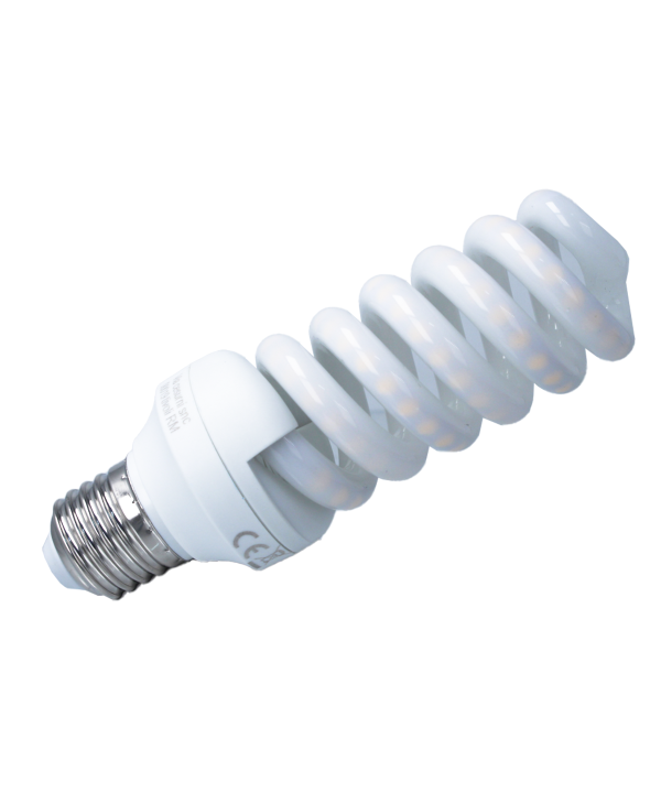 Lampada Led E27 Spirale 18W 1890LM Bianco Freddo 6500K D47X144mm
