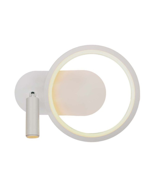 Applique Lampada LED da Muro 14W 250*100*180mm in Metallo Colore Bianco 4000K SKU-14982