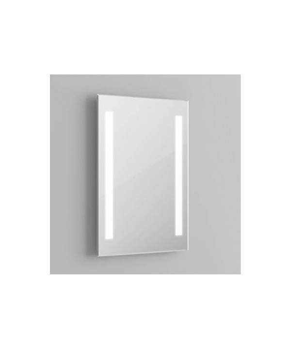 Specchio Bagno Con Luci Led 38W 6400K Rettangolare L600XH800mm IP44 Anti Fog SKU-40471