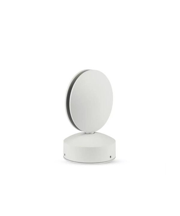Applique Lampada LED da Muro o Soffitto 7W 3000K Carcassa Bianca Fascio Stretto 360 Gradi IP65 SKU-8217