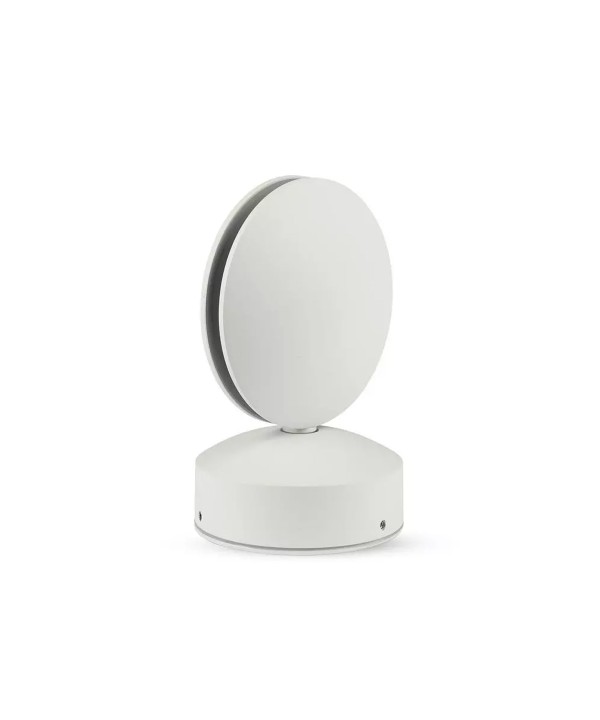 Applique Lampada LED da Muro o Soffitto 7W 4000K Carcassa Bianca Fascio Stretto 360 Gradi IP65 SKU-8218