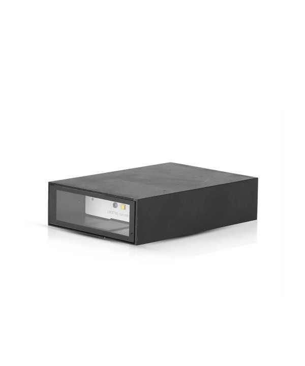 Applique Lampada LED da Muro Rettangolare 4W Colore Nero 3000K IP65 Esterno Up-Down SKU-218561