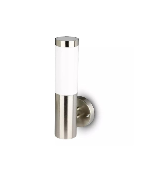 Applique Lampada da Parete Attacco E27 Acciaio Inossidabile Stile Candela IP44 Per Giardino SKU-8624