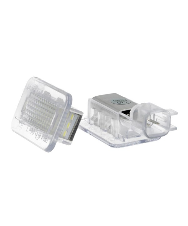 Kit Luci Portiere A Led Volvo V70N XC70 S60 C70 XC90 S60N V60 C30 S80 Luci Bianco Lunare