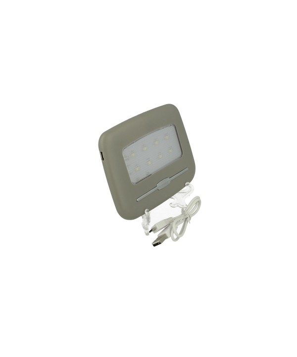 Plafoniera Led Touch Dimmerabile Ricaricabile Con Batteria Calamite Magnetico Biadesivo USB Universale Per Camper Camion Auto