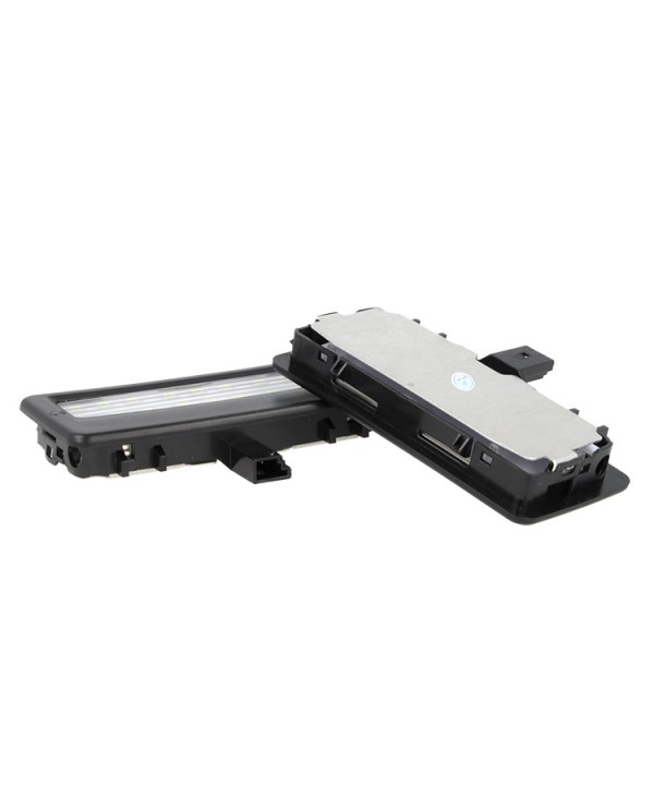 Kit Luci Led Di Cortesia Alette Parasole BMW F01 F02 F03 F04 F07 F10 F11 Bianco Ghiaccio
