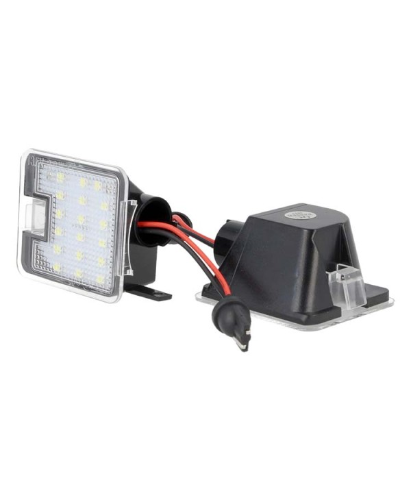 Kit Luci Led Di Cortesia Sotto Specchietto Retrovisore Ford Focus Kuga C-MAX Bianco Canbus