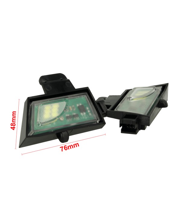 Kit Luci Led Di Cortesia Sotto Specchietto Retrovisore Per VW Golf 7 12V 2W