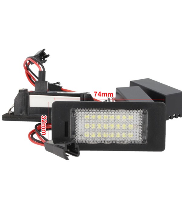Kit Luci Targa Led Audi A1 A6 A6Q A7 RS5 VW Golf 6 Plus Jetta MK6 Passat Polo Touran Touareg Seat Ibiza Alhambra