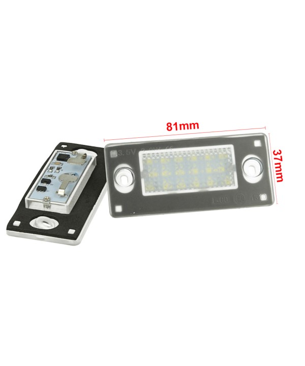 Kit Luci Targa Led Audi A4 S4 Avant 1999-2001 RS4 B5 A3 2001-2003 8D9943021G No Errore
