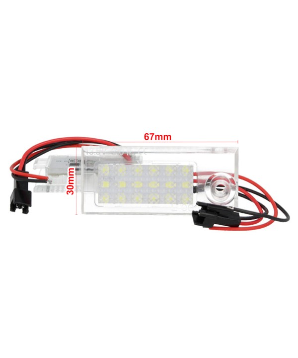 Kit Luci Targa Led Audi A6 C5 4B Sedan 1997-2004 Bianco Canbus No Errore